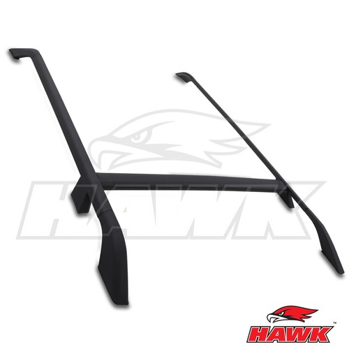 Black roof rails and - and, bars